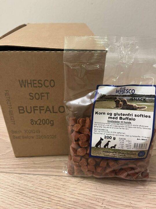 Hel kasse - Whesco Softies – Buffalo- 8 x 200 gram