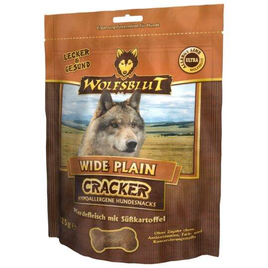WOLFSBLUT, Cracker, Wide Plain, Horse 225 G