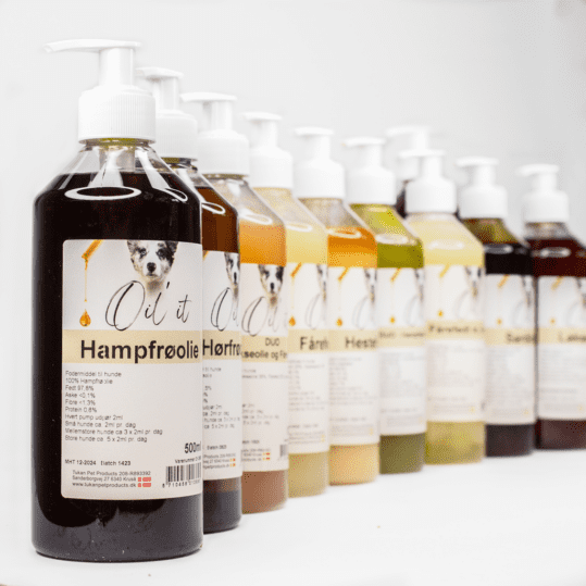Oil'it DUO Fårefedt og Hampfrøolie 500ml