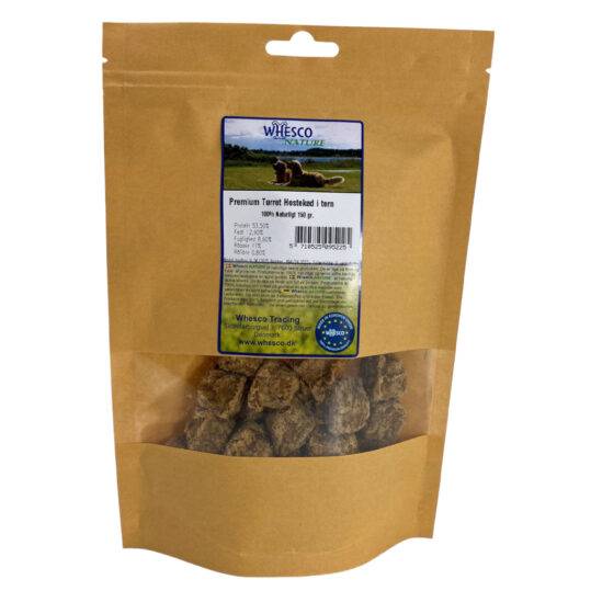 Whesco Premium tørret Hestekød i tern 300 gram