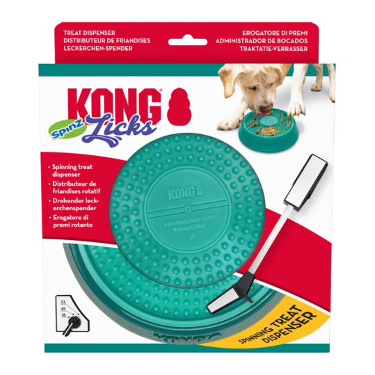 KONG Licks Spinz Roterende Slikkemåtte