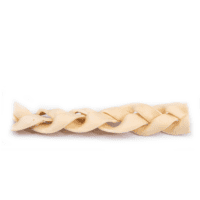 Snack'it Flettet Oksehud 25cm i folie