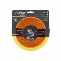 LickiMat Wobble Orange Ø18x8 cm