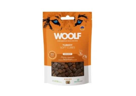 Woolf Soft Cubes Turkey 100 G