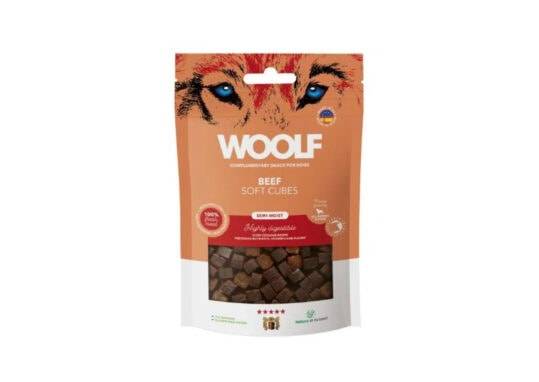 Woolf Soft Cubes Beef 100 G