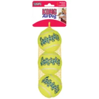 Air Kong Squeaker Ball – 3-pak sjove bolde til små hunde (6 cm)