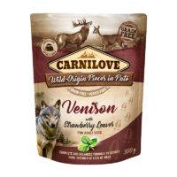 Carnilove Paté med Vildt og Jordbærblade – 300 g