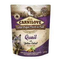 Carnilove Paté med Vagtel og Gul Gulerod – 300 g