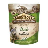 Carnilove Paté med And og Timothegræs – 300 g