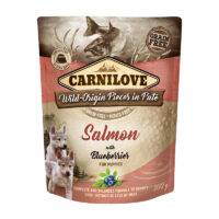 Carnilove Paté med Laks & Blåbær – Hvalpe (300 g)
