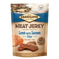 Carnilove Jerky Godbidder med Lam og Laksefilet – 100 g