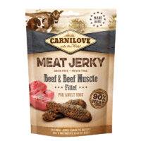 Carnilove Jerky – Oksekød & Muskelkødsfilet – 100 g
