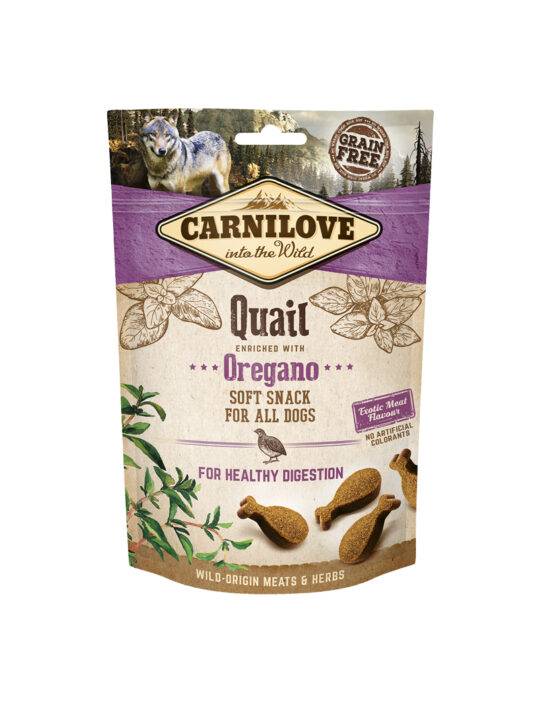 Carnilove Semi-Moist Snack med Vagtel & Oregano – 200 g