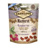 Carnilove Crunchy Snack med Makrel & Hindbær – 200 g