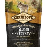 Carnilove Kornfrit Laks & Kalkun – Large Breed Adult (til store hunde)