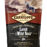 Carnilove Kornfrit Lam & Vildsvin – Adult (til voksne hunde)