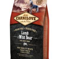 Carnilove Kornfrit Lam & Vildsvin – Adult (til voksne hunde)