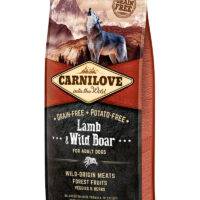 Carnilove Kornfrit Lam & Vildsvin – Adult (til voksne hunde)
