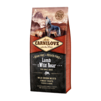 Carnilove Kornfrit Lam & Vildsvin – Adult (til voksne hunde)